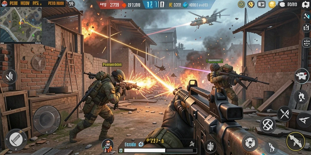 Gameplay seru dari 2739 dalam aksi tembak-menembak FPS.