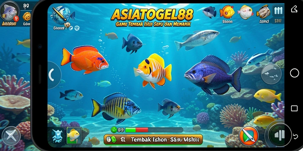 Tampilan gameplay ASIATOGEL88 yang seru dan penuh warna.