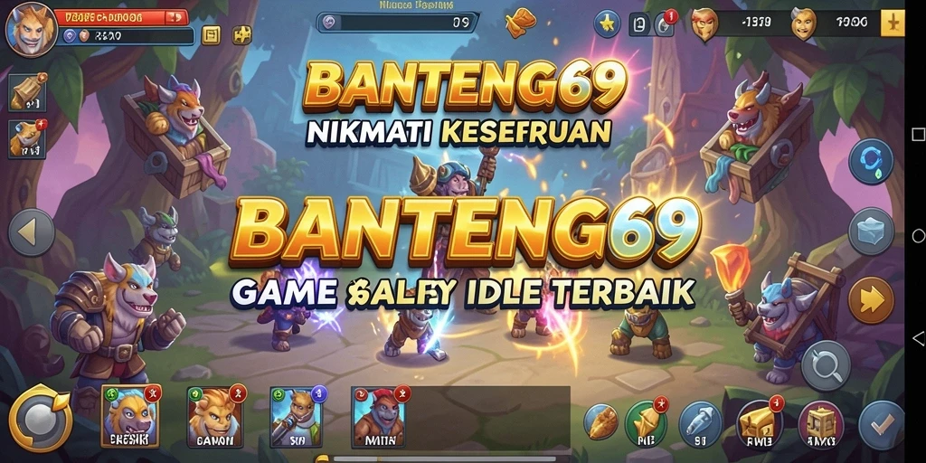 Tampilan gameplay BANTENG69 yang memukau dan menarik.