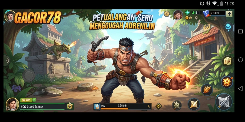 Tampilan gameplay seru dalam GACOR78 menjanjikan petualangan tak terlupakan.