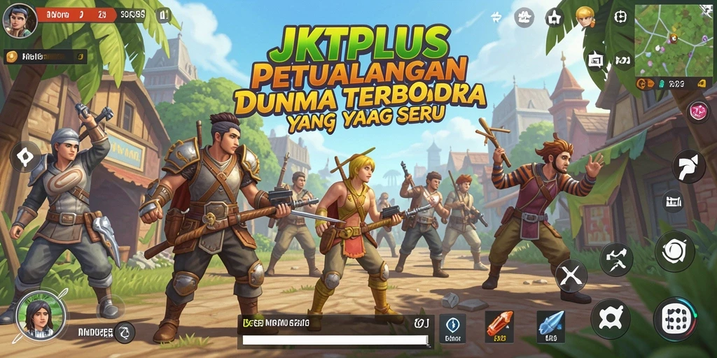 Tangkapan layar menampilkan aksi seru dalam gameplay dunia terbuka.