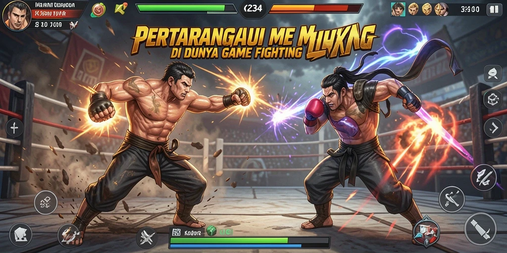 Tampilan aksi pertarungan yang mendebarkan di K234.