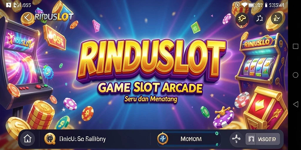 Tampilan gameplay RINDUSLOT yang mengasyikkan dan penuh warna.